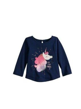 Jumping Beans Graphic Shirttail-Hem Tee You Are Magic Size 24 Months- NEW